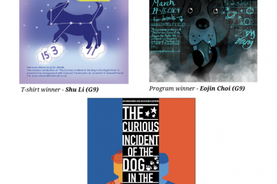 Drama Production Poster Winners – The Curious Incident of the Dog in the Night-Time